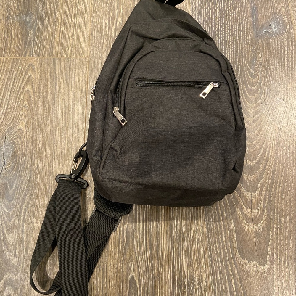Gray Mini Backpack